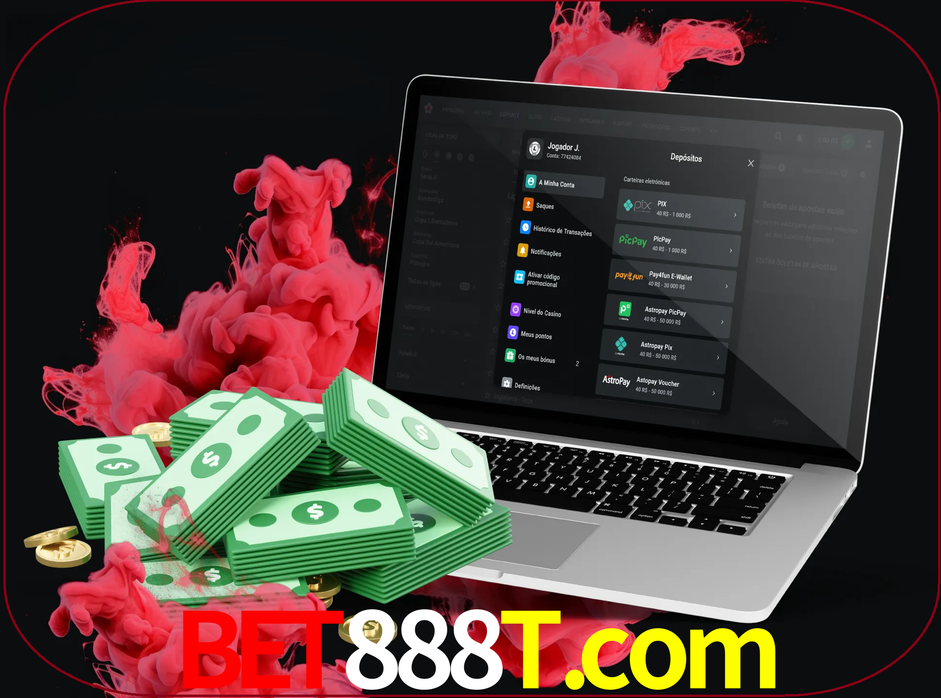 Para efetuar um depósito na sua conta bet888t, basta escolher o método de depósito e especificar o montante.