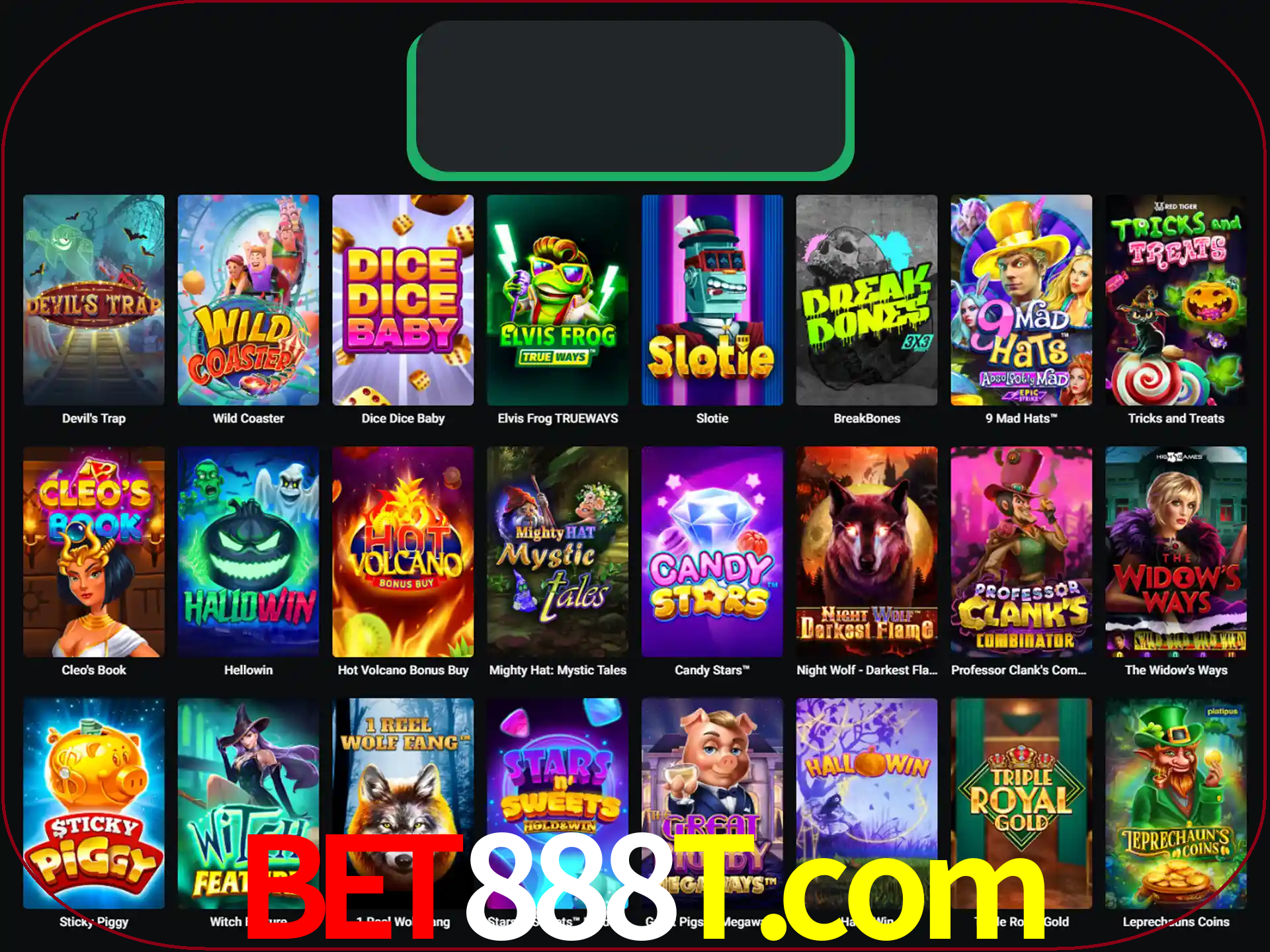 Procure por seus amados jogos de slot.