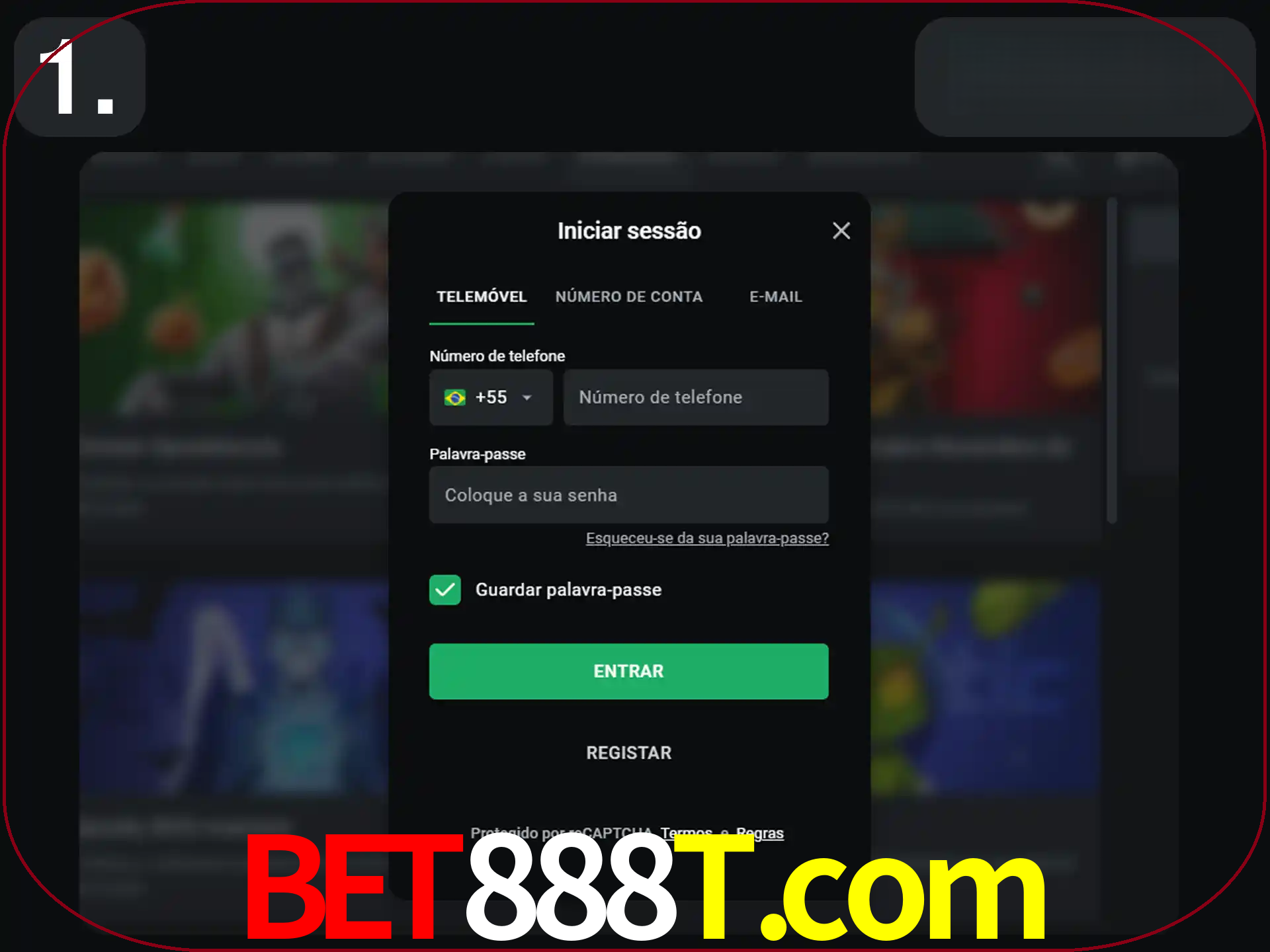 Acesse o site.