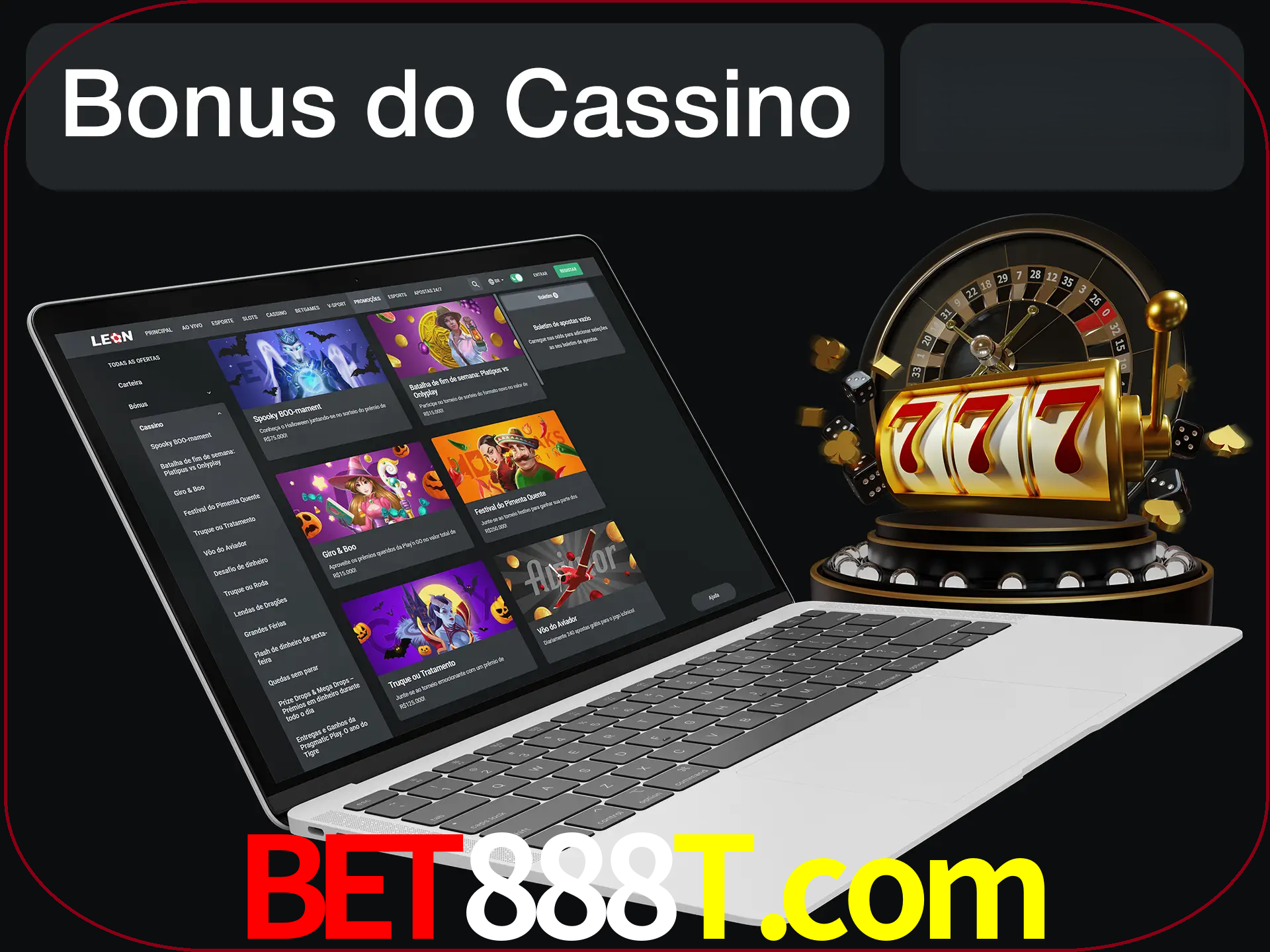 Use o bônus do cassino para começar melhor.